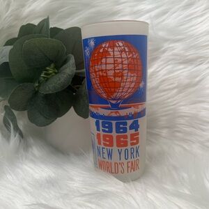 Vintage 1964-1965 New York World's Fair Souvenir Glass